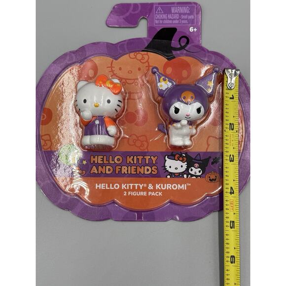 Halloween Hello Kitty And Kuromi Series 1 Set Of 2 New - Picture 7 of 7